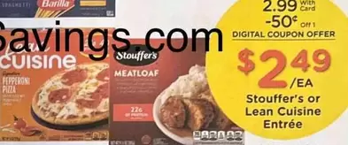 Barilla - Stouffer's or Lean Cuisine Entrée