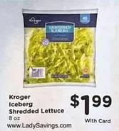 Iceberg Shredded Lettuce