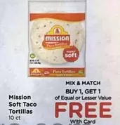 Mission - Soft Taco Tortillas