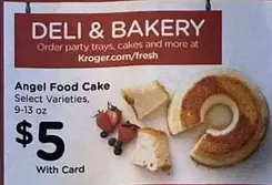 Angel Food -  Cake