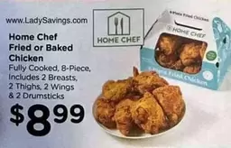 Fried or Baked Chicken
