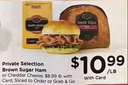 Sharp - Brown Sugar Ham or Cheddar Cheese