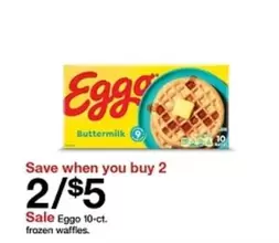 Frozen - Buttermilk frozen waffles