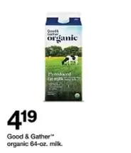 organic 2% reduced fat milk