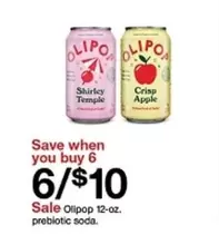 Apple - Olipop Prebiotic Soda