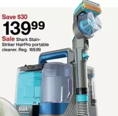 Shark -  Stain-Striker HairPro portable cleaner