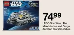 LEGO -  Star Wars: The Mandalorian and Grogu Anzellan Starship 75445