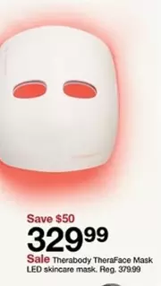 TheraFace Mask LED skincare mask