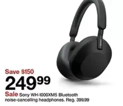 Sony - WH-1000XM5 Bluetooth noise-cancelling headphones