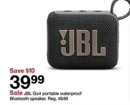 Go4 portable waterproof Bluetooth speaker