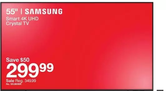 Samsung - Smart 4K UHD Crystal TV