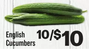 English Cucumbers