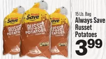 Always - Russet Potatoes