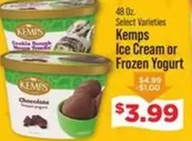 Kemps - Ice Cream or Frozen Yogurt