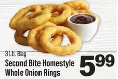 Second Bite Homestyle Whole Onion Rings