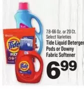 Tide - Liquid Detergent, Pods or Fabric Softener