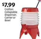 Collapsible Dispenser, Carrier or Bowl