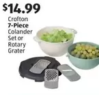 7-Piece Colander Set or Rotary Grater