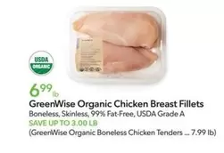 Organic Chicken Breast Fillets