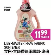MASTER FRAG FABRIC SOFTENER