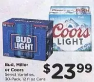 Miller - Bud Light or Coors Light