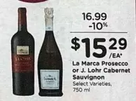 Prosecco -  or Cabernet Sauvignon