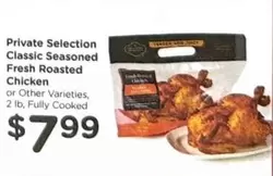 Classic Seasoned Fresh Roasted Chicken