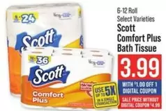 Scott - Comfort Plus Bath Tissue