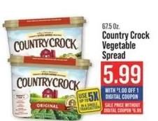 Country Crock - Vegetable Spread