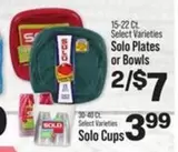 Solo Plates or Bowls
