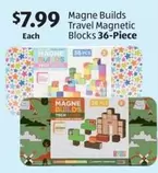 Travel Magnetic Blocks 36-Piece