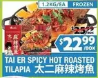Frozen - SPICY HOT ROASTED TILAPIA