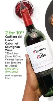 Casillero del Diablo Cabernet Sauvignon Wine