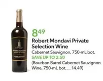 Robert Mondavi - Private Selection Wine Cabernet Sauvignon