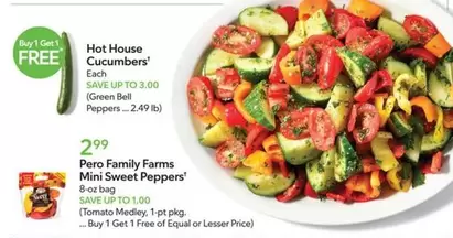 Hot House Cucumbers