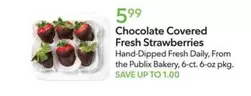 Chocolate Covered Fresh Strawberries
