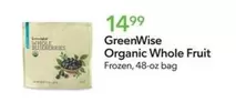 Frozen - Organic Whole Fruit  Blueberries