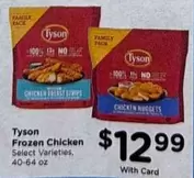 Tyson - Frozen Chicken Select Varieties