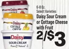 Daisy - Sour Cream or Cottage Cheese with Fruit