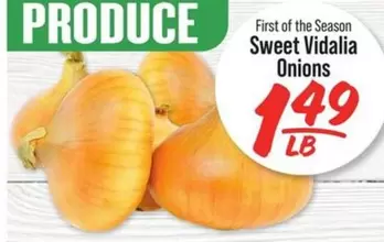 Sweet Vidalia Onions