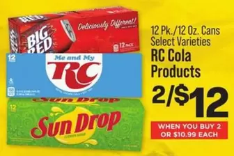 RC Cola -  Products