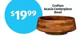 Acacia Centerpiece Bowl