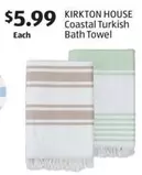 Coastal -  Turkish Bath Towel