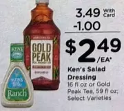 Gold Peak - Salad Dressing or Tea