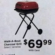 Walk-A-Bout Charcoal Grill