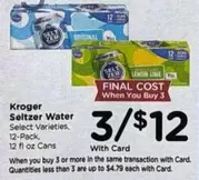 Seltzer -  Water