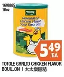 Granulated Chicken Flavor Soup Base Mix