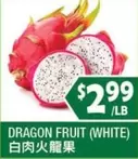 DRAGON FRUIT (WHITE)