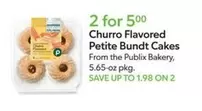 Bundt - Churro Flavored Petite  Cakes