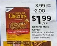 General Mills - Honey Nut Cheerios Cereal